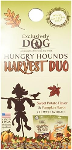 Exclusively Dog 08006 Hungry Hounds Harvest Duo Fall Variety, 14 oz
