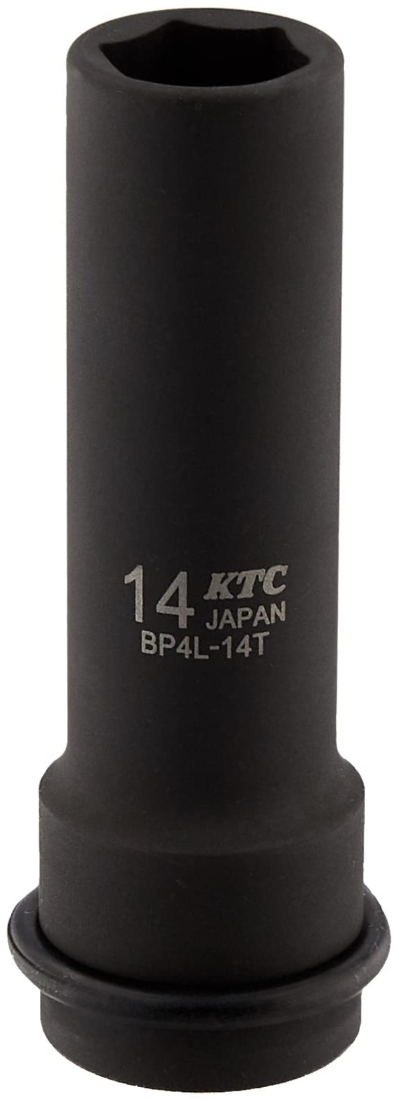 京都機械工具(KTC) 12.7mm (1/2インチ) インパクトレンチ ソケット (ディープ薄肉) 14mm BP4L14TP商品画像