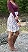 Chuanqi Women's White Crochet Lace Patchwork A-Line Mini Dresses ,Picture Color ,Medium