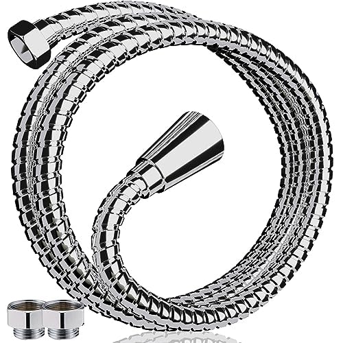 【皮膚科医監修】シャワーホース 1.6m 【95%の混合栓に対応】国内メーカー12社対応 アダプタ セット シャワーヘッド 交換 日本規格に対応 国際規格G1/2 (1.6mアダプタ付き) の商品画像