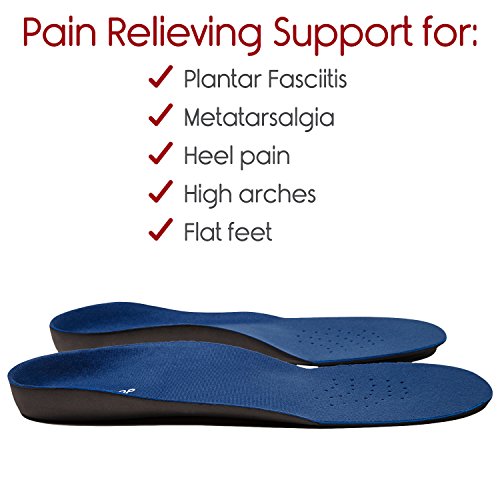 Envelop Foot Orthotic Insoles Full Length Shoe Insert for Plantar