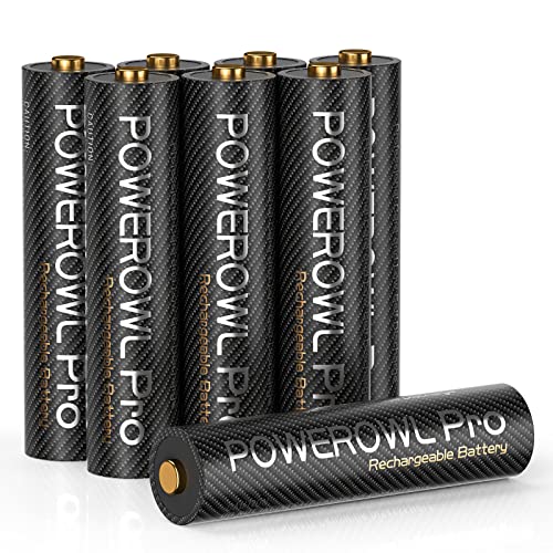POWEROWL Goldtop Rechargeable AAA Batteries PRO