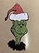 Merry Grinchmas Grinches Christmas Banner for Whoville Decorations