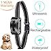 CMflower Bark Collar 2018 New Rechargeable Ultrasonic Vibration Auto Anti Dog Barking Training Collar