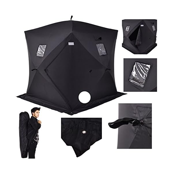 Tangkula-2-person-Pop-Up-Portable-Ice-Shelter-Fishing-Tent-House-Shanty Tangkula-2-person-Pop-Up-Portable-Ice-Shelter-Fishing-Tent-House-Shanty