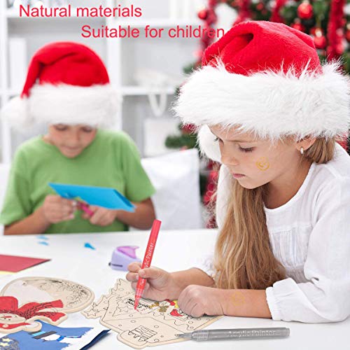 Acrylic Paint Pens,AKOPUGA Paint Marker Pen Never Fade,Quick Dry