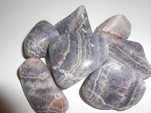 Rock Tumbler Gem Refill Kit Mexican Amethyst Lace Agate Rough 8 oz by Mexico Nature
