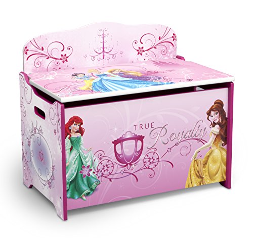 Delta Children Deluxe Toy Box, Disney Princess