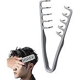 Texture Comb, Volumizing Wide Tooth Hair Texture Styling Comb, ABS plastic with textured grip(1PC#Grey)
