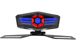 Mulcort Motorcycle Modification Accessories Integrated LED Tail Light with Turn Signal License Plate Light Dynamic Breathing Running Light