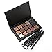 UCANBE Matte & Shimmer 15 Color Highly Pigmented Long Lasting Warm Neutral Eye Shadow Palette- Pro Neutral Eyeshadow Palette with 6pcs Eye Makeup Brush Set