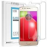 FilmHoo [2-Pack] Motorola Moto E4 Glass Screen Protector(Don't Fit for Moto E4 Verizon Tempered Glass Screen Protector for Moto E (4th Generation) with Lifetime Replacement Warranty