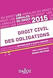 Annales Droit civil des obligations 2015 by 