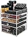 N2 Makeup Co Acrylic Makeup Organizer Cube | 4 Drawers Storage Box for Vanity Tables