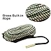 IdealHouse 2 Pack Gun Bore Snake Gun Maintenance Barrel Cleaner Tools .17 .22 Cal .308 .380 9mm .270 7mm Caliber 12GA Rifle Pistol Shotgun Cleaning (Choose More Calibers)