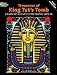 Treasures of King Tut's Tomb Stained Glass Coloring Book (Dover Stained Glass Coloring Book) by Arkady Roytman
