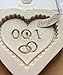 Anyana Wedding Love Baking Molds Heart With I Do Silicone Fondant molds Heart Shape Molds for Chocolate,Candy molds,Cookie Decor, Pastry, Cake, Jelly,Cupcake Topper Polymer Clay, Cake Decorating Molds