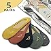 UNWIREDD Womens No Show 360° Grip Socks Combed Cotton Low Cut for Loafer Flats 5 Pairs