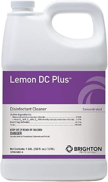Amazon Com Brighton 919498 Lemon Dc Plus Disinfectant Cleaner