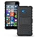 Sophmy Hybrid Dual Layer Armor Protective Case Cover with Kickstand Black