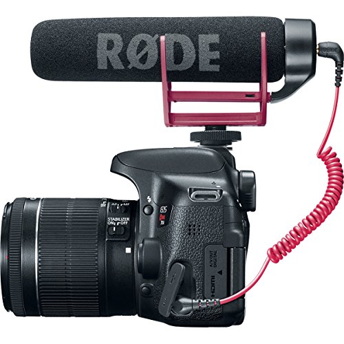 Canon-EOS-Rebel-T6i-Digital-SLR-Camera-Video-Creator-Kit-18-55mm-Zoom-Lens-Rode-Video-Mic-32GB-64GB-SDXC-Memory-Bundle-Pro-Wide-Angle-Lens-2x-Telephoto-Lens-Converter-Extra-BatteryDSLR-Bag