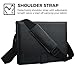 COOPER MAGIC CARRY II PRO case compatible with iPad Pro 9.7, iPad Air 2 | Protective Tablet Folio Cover w/ Handle & Stand | Carrying Case for Business School Travel | A1673 A1674 A1566 A1567 (Black)