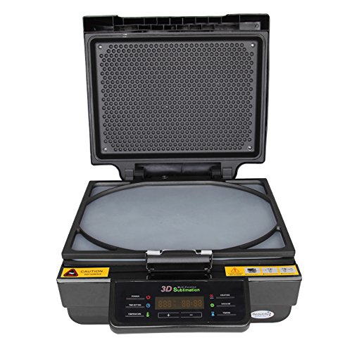 PanelTech 3D Vacuum Sublimation Machine Heat Press Mug/Cup/Iphone Case/Plate Printing Transfer Machine (Black)