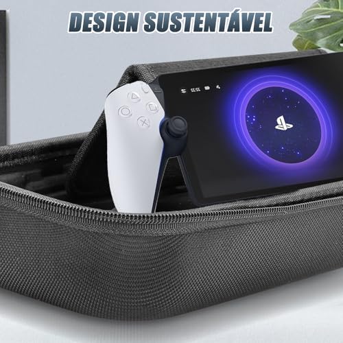 Estojo de Transporte em EVA para PS Portal Playstation 5, Proteção para Kit PS Portal Playstation 5, Preto