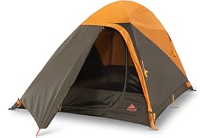 Kelty Grand Mesa 2P or 4P Backpacking Tent – 3 Season Camping, Thru Hiking Shelter, Aluminum Pole Frame, Single Door + Vestibule, 2024 Model