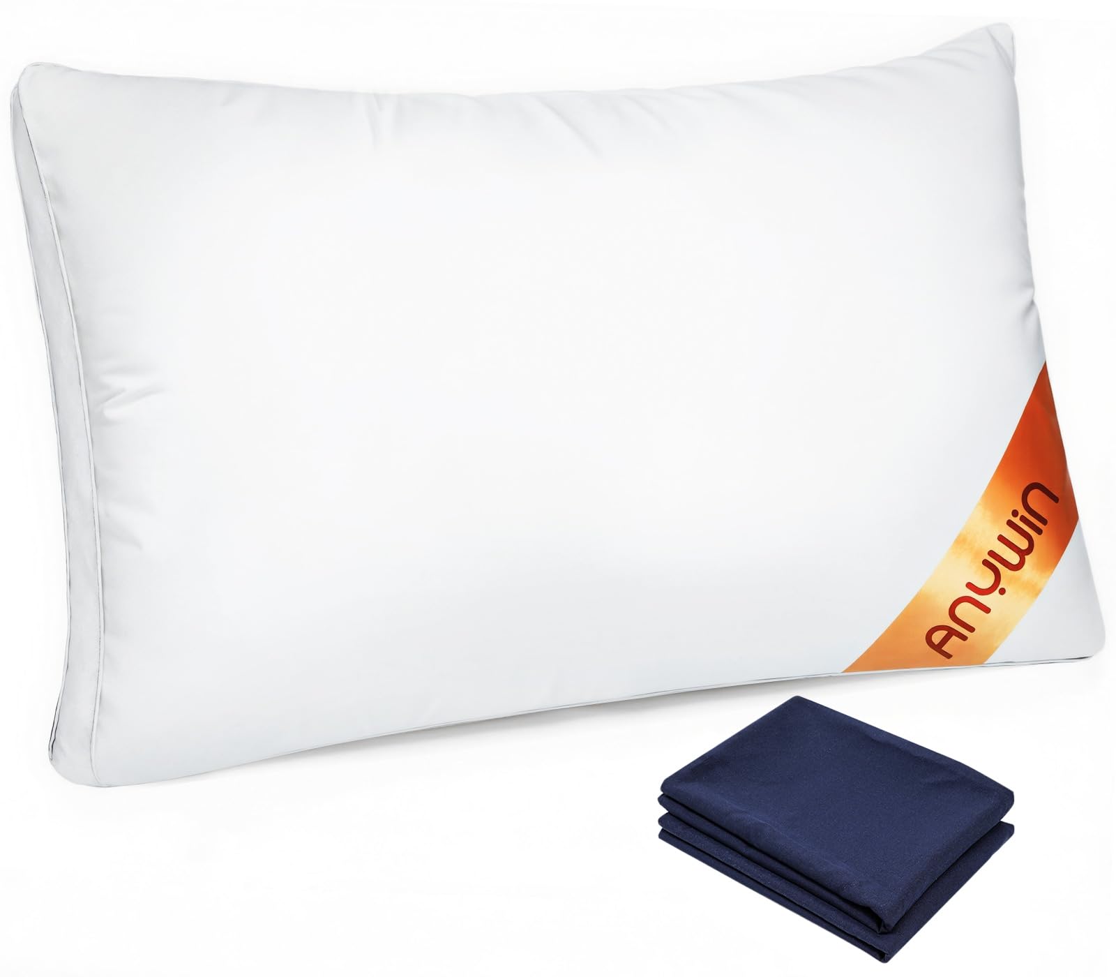 Anywin 枕 カバー２枚付き まくら 高さ調整可能 高級ホテル仕様 安眠 快眠 丸洗い可能 立体構造商品画像