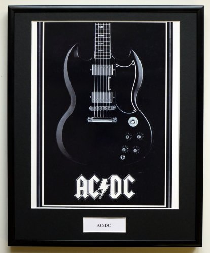 AC/DC/FRAMED PHOTO