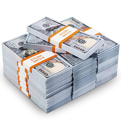 VIC7ORY Fake Money 300 PCS Prop Money 100 Dollar Bills Realistic
