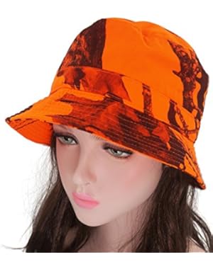 Oak Camouflage Hardwood Pattern Summer Fishing Hunting Bucket Cap Hat