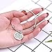 You are Braver Stronger Smarter than you think Inspirational Bracelet Expandable Bangle Gift for Women Men Bangle Bracelets for Women Daughter Sisters Friends Colleague Birthday Christmas Reminder Jewelry (Silver Stainless Steel)