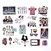 23 Pcs/Set TV Show Greys Anatomy Funny PVC Scrapbooking for Luggage Laptop Phone Decals DIY Album Stickers Doctors Gift