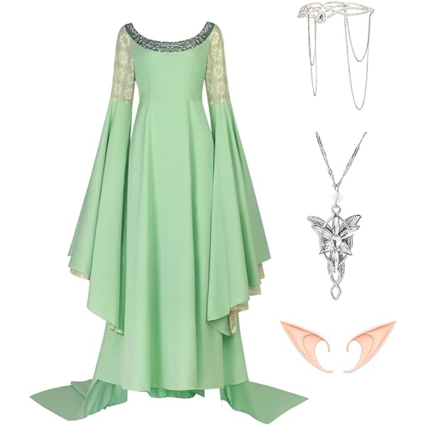 Women's Costumes Cosplay Apparel The Lord Of The Rings Cosplay