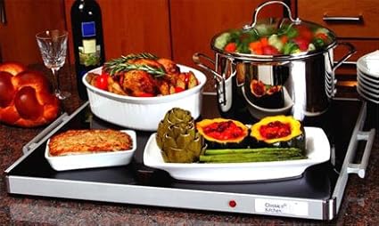 Deluxe Shabbat Warming Tray Full Size 24 X 20 Blech Electric By