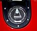 Ducati Diavel Panigale Monster Streetfighter S Real Carbon Fiber Fuel Tank Cap Filler Cover Pad trim