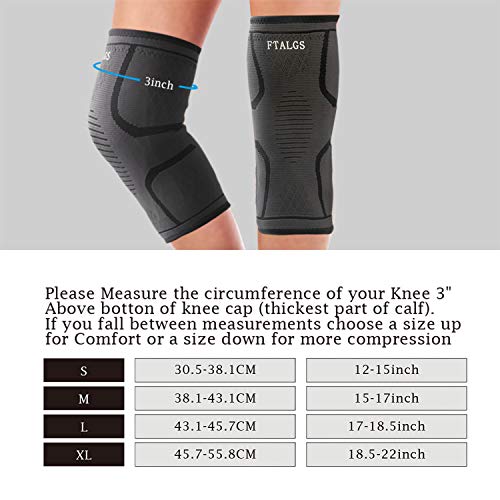 image for FTALGS Knee Support Brace,Knee Pads - Premium Recovery & Compression S