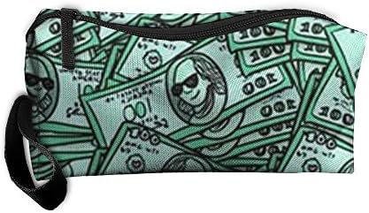 Bank Notes Dollars Travel Kit Organizer Bathroom Storage Cosmetic Bag Carry Case Toiletry Bag
