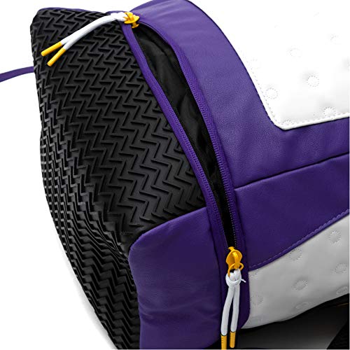 Nike Air Jordan Retro 13 Backpack (One Size, White/Purple) on Galleon