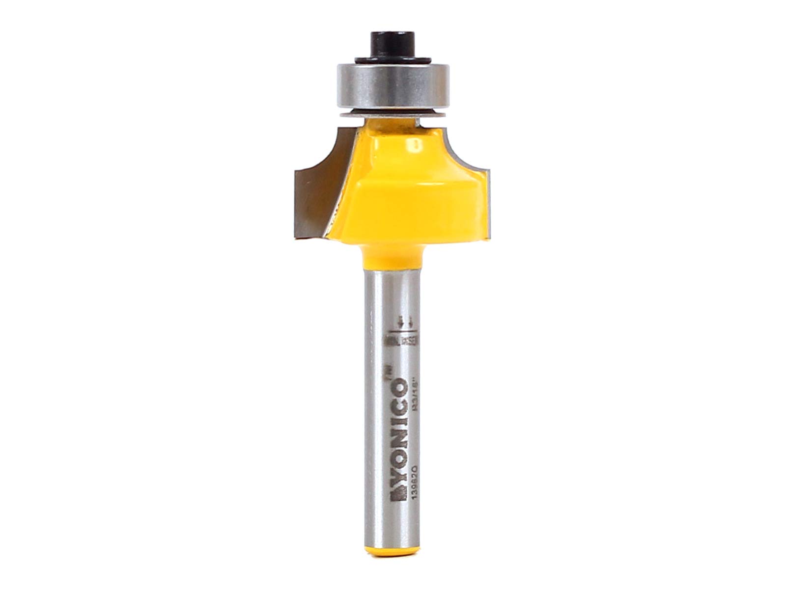 Yonico 13962q 3/16-Inch Radius Round Over Edge Forming Router Bit 1/4-Inch Shank
