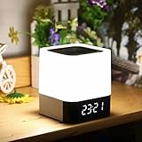 Chevron Extreme 5 in 1 Bluetooth Speaker With Bedside Lamp, MP3 Player, USB, AUX, Alarm Clock, Touch Sensor, Support TF and SD Card, Hands-free Calls