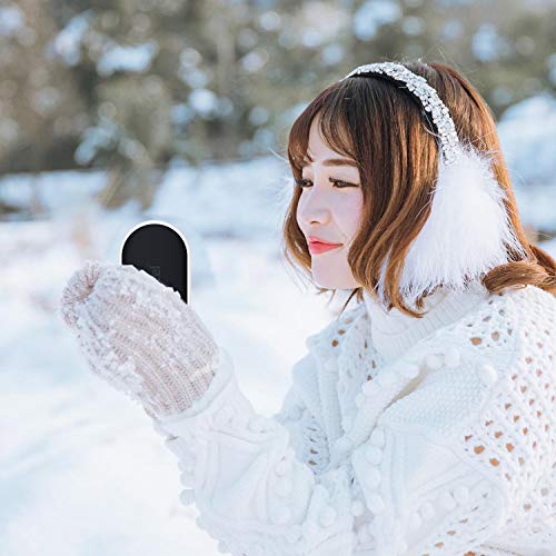 KARECEL Hand Warmers Rechargeable, USB Hand Warmer Reusable 5200mAh Powerbank Portable Heater Battery Hot Pocket Warmer Electric Handwarmers, Great Gifts for Men and Women in Cold Wether Winter