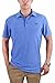 Urban Fox Men's Golf Shirts for Men | Short Sleeve Performance Polo Shirts for Men | Heather Dry Fit | Moisture Wicking | Blue X-Large