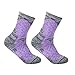 YUEDGE Womens Hiking Socks Thick Thermal Warm Boot Socks Cushioned Mid Calf Casual Crew Socks