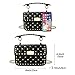 Olyphy Designer Quilted Shoulder Bag for Women，Rivets Chain Purse， Leather Top Handle Lingge Handbag