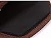 Fashionable Beauty Warm Hand Underpower USB Heated Mouse Pad Winter Plush Thickening USB Heating Mouse Mat with Wristguard for Office and Home (Brown)