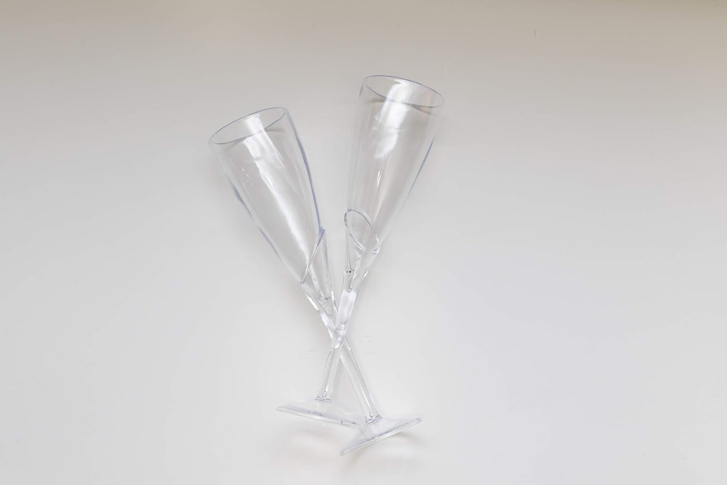 Plastic by DTSC Imports 2 Disposable Champagne Glasses tillescenter
