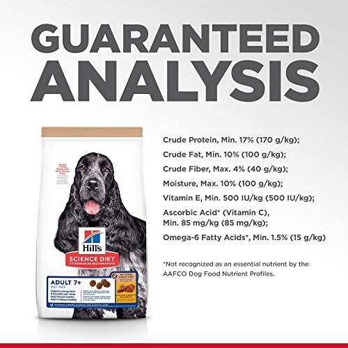 Hill's Science Diet Senior 7+ No Corn, Wheat or Soy Dry Dog Food